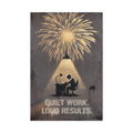 Quiet Work Canvas