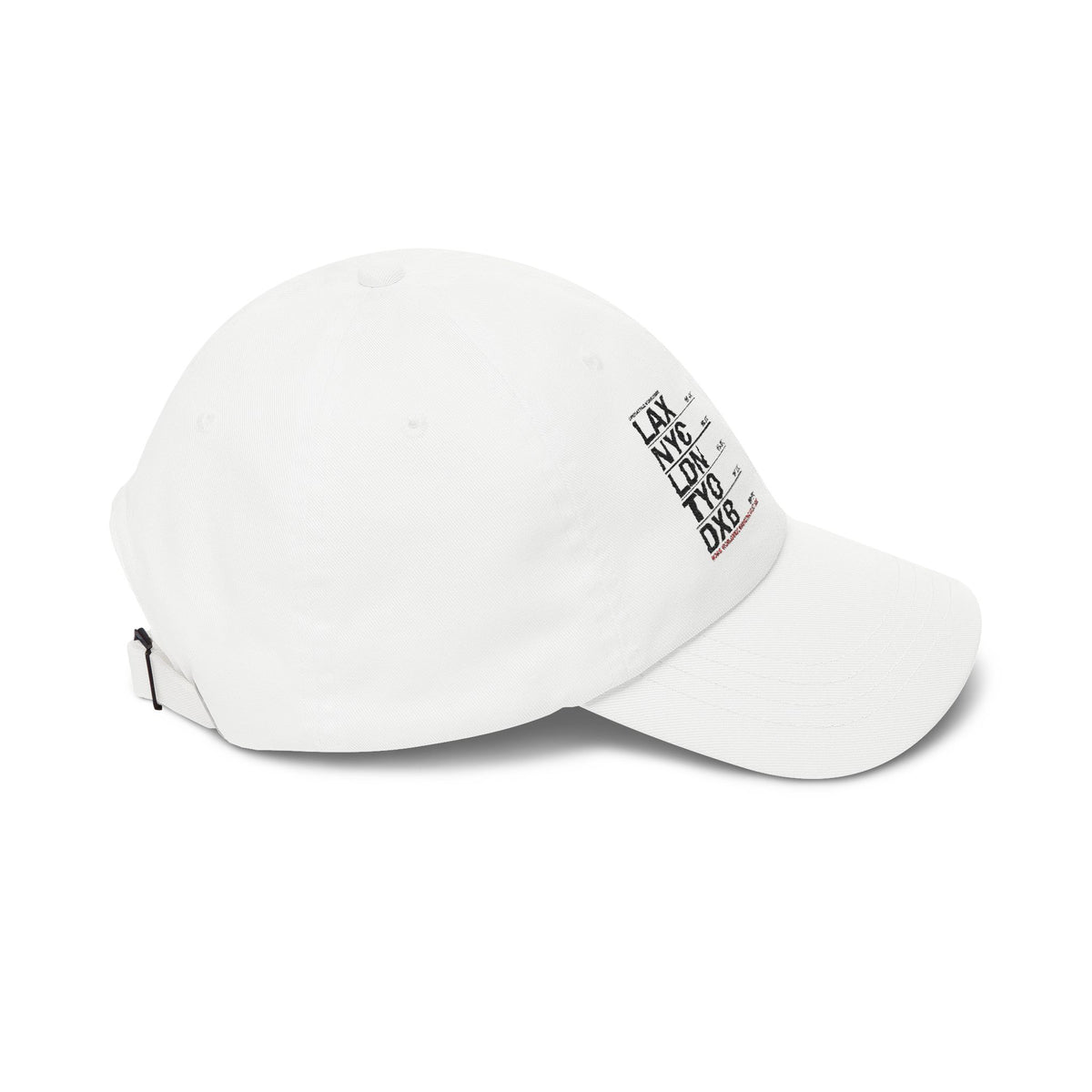 Airport Code Travel Dad Cap