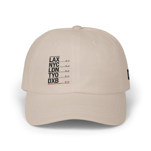 Airport Code Travel Dad Cap