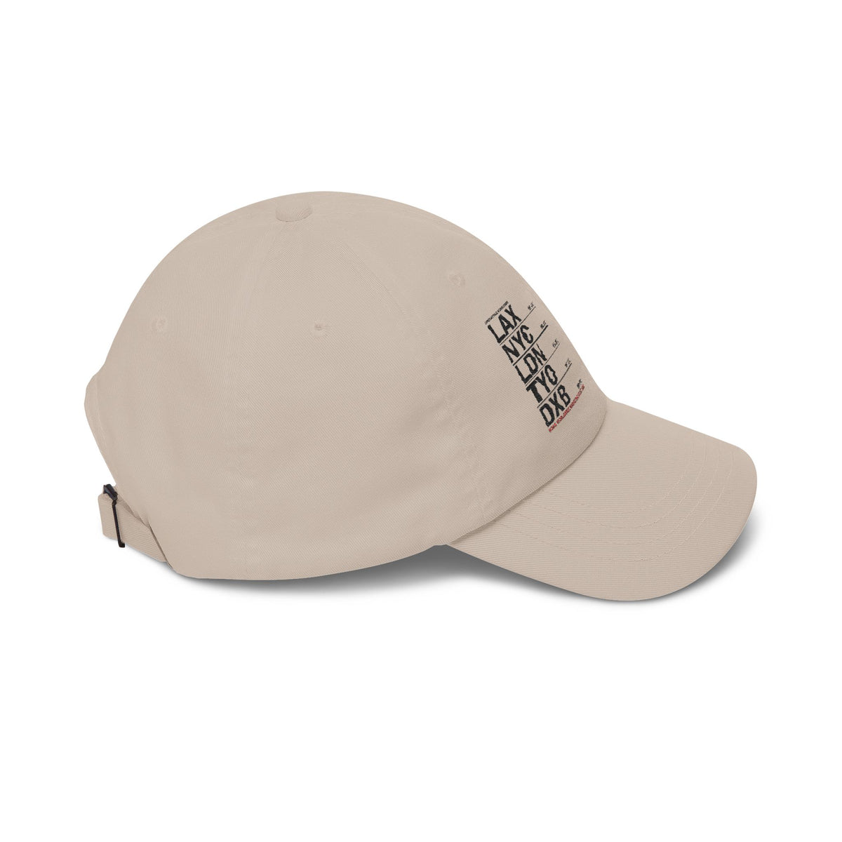 Airport Code Travel Dad Cap