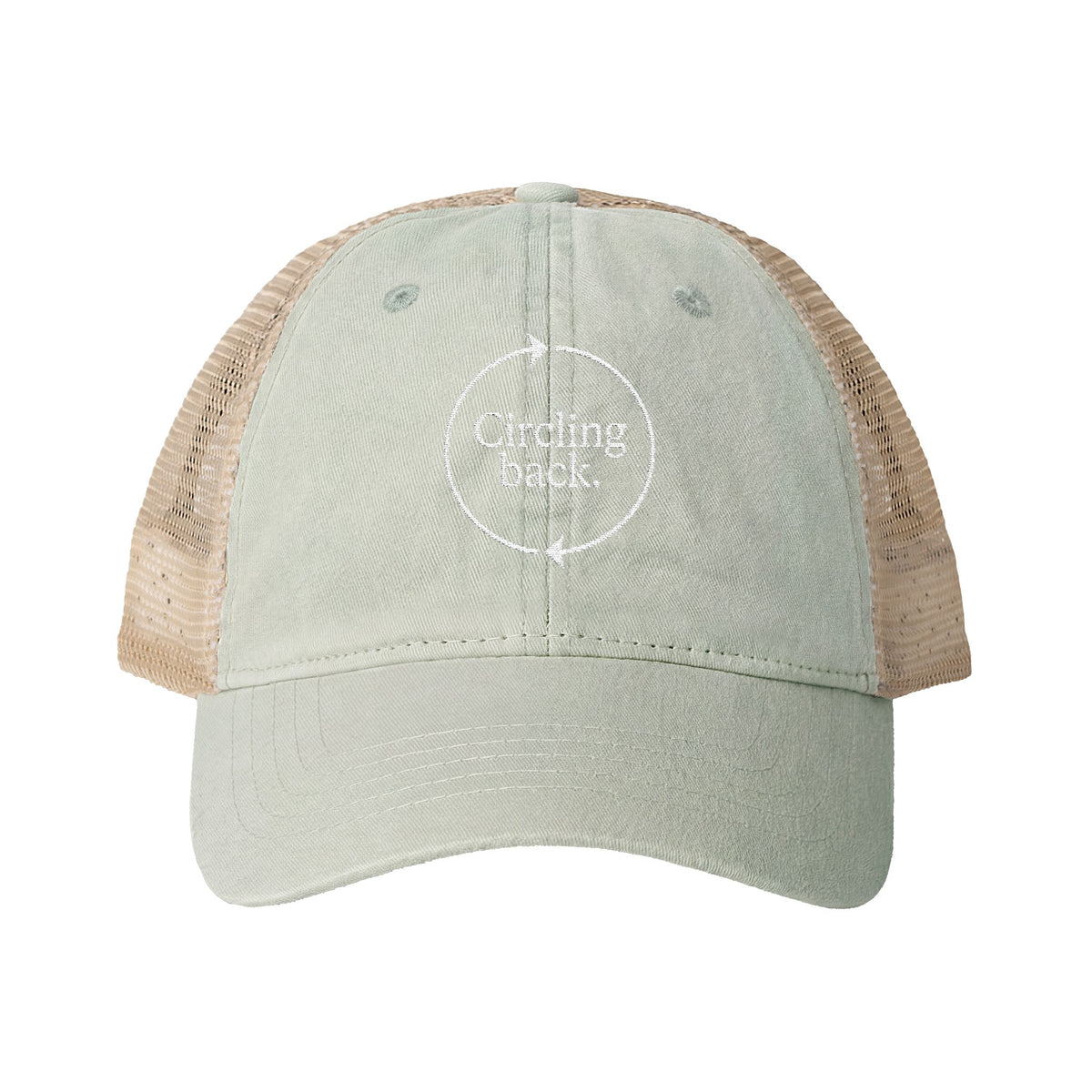 Women's circling back Snap Back
