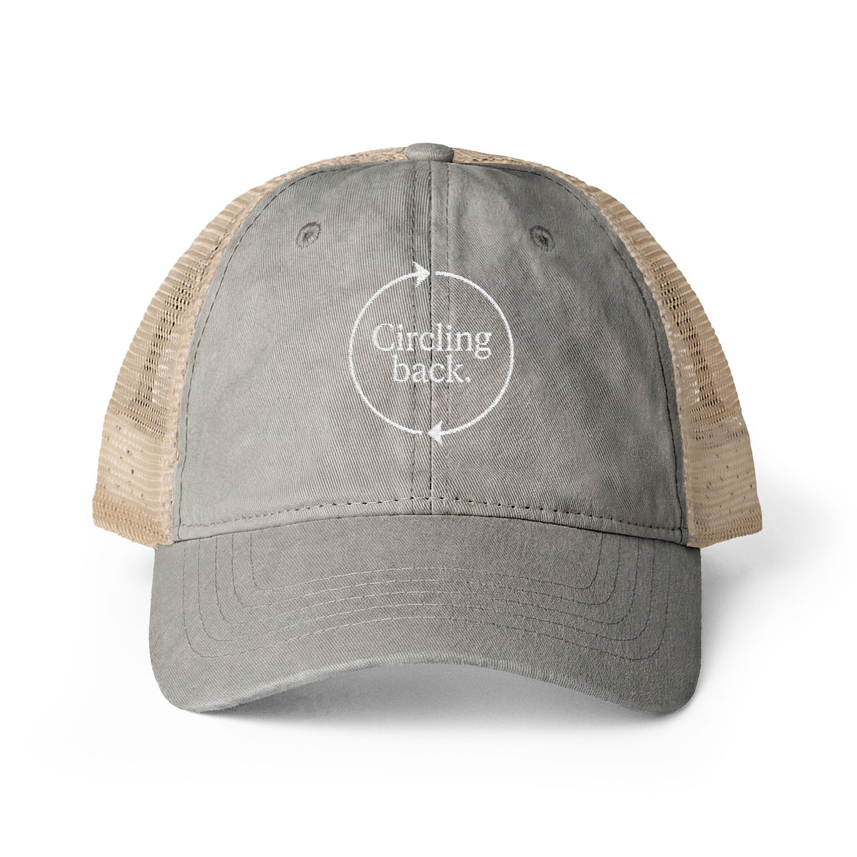 Women's circling back Snap Back