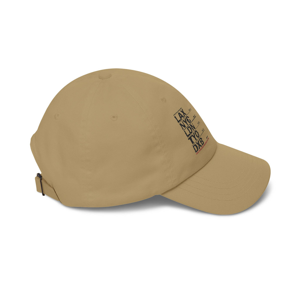 Airport Code Travel Dad Cap