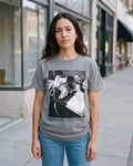 The No Response Since Tuesday Tee, worn