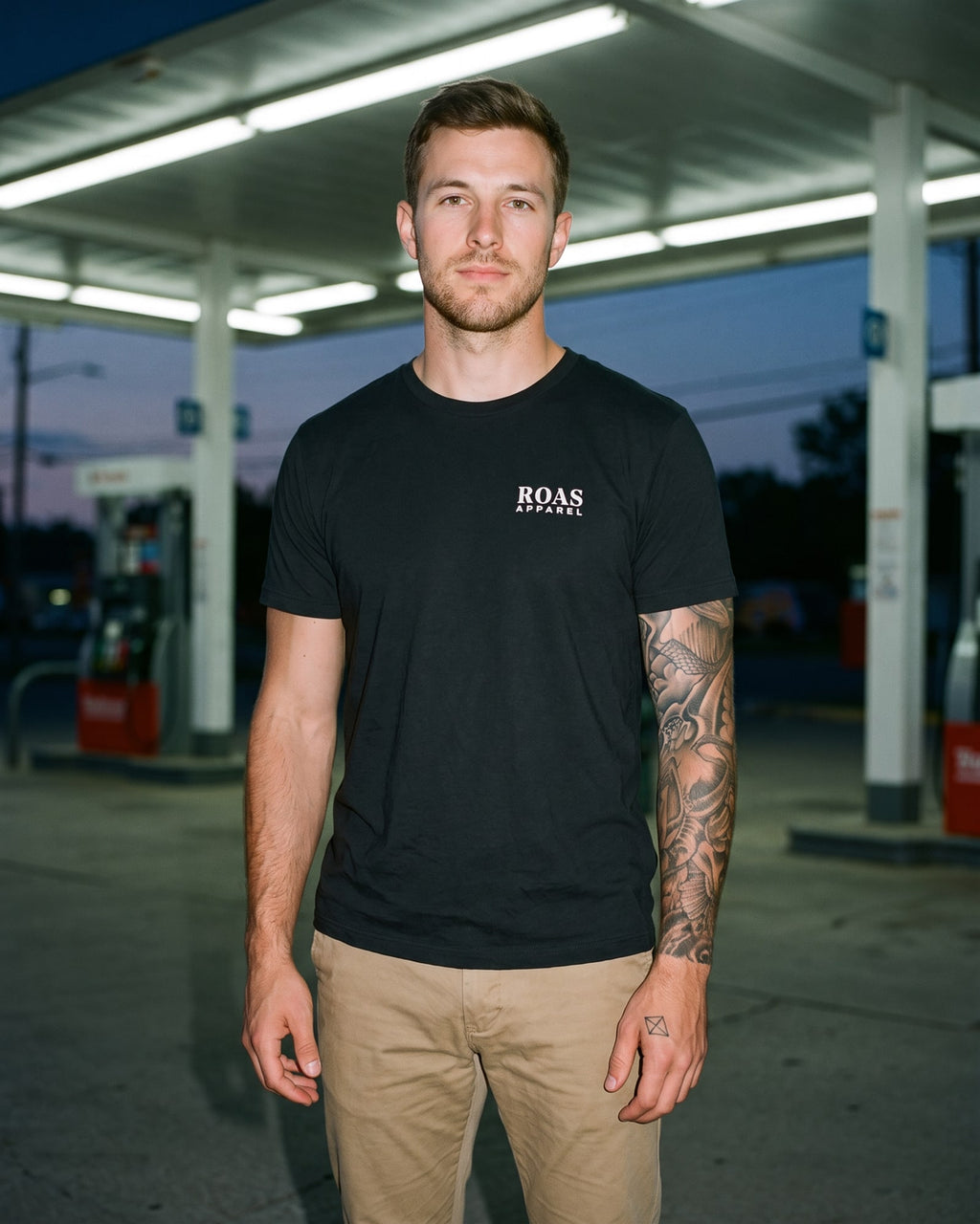 The Turn The Budget Up Tee, worn front