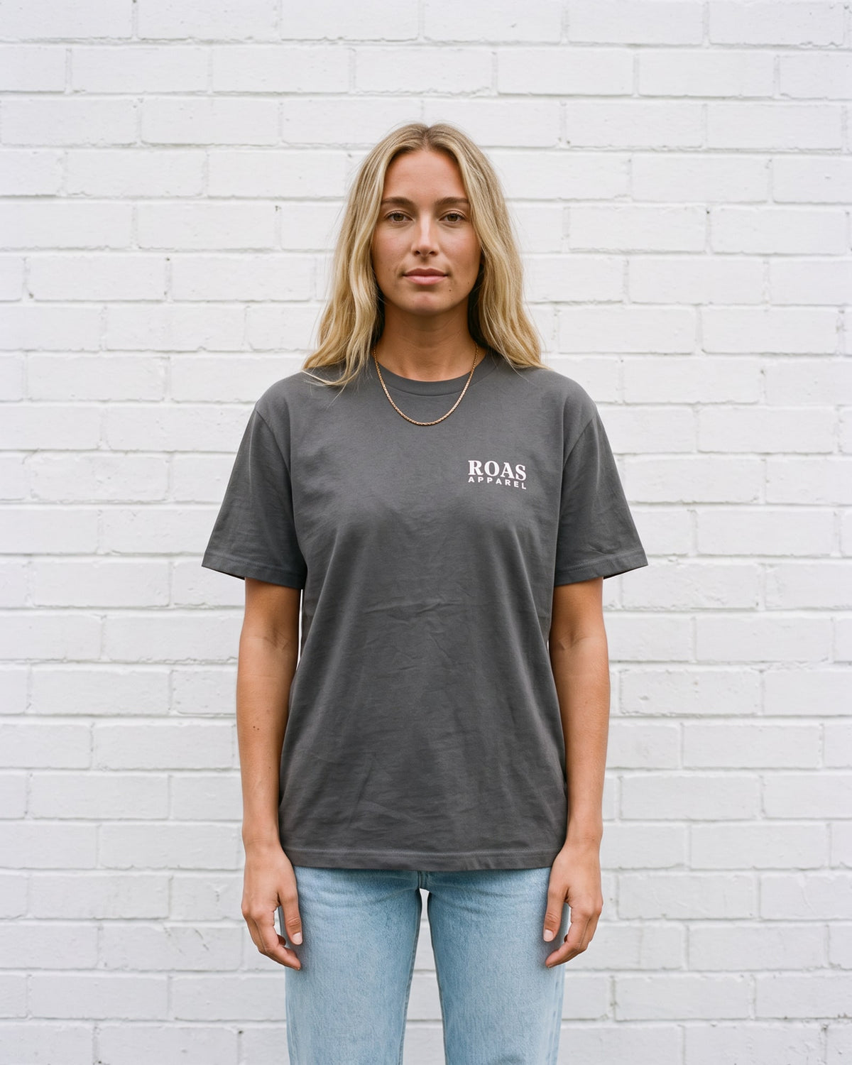 The Month To Month Album Tee, worn front