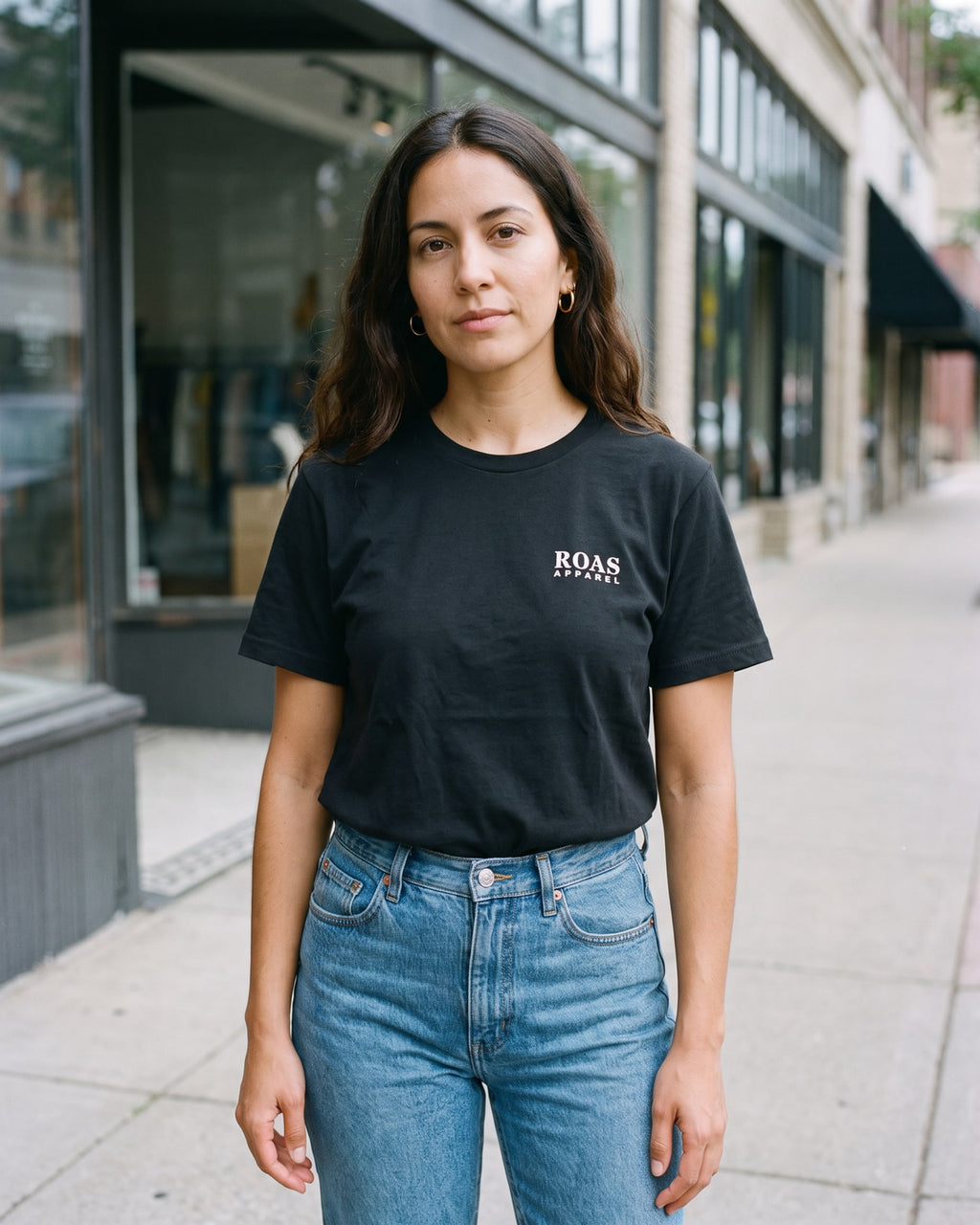 The Bounce Rate Tee, worn front