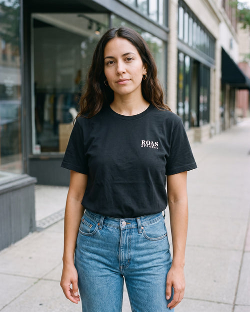 The Bounce Rate Tee, worn front