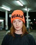 The SCALE Beanie, worn
