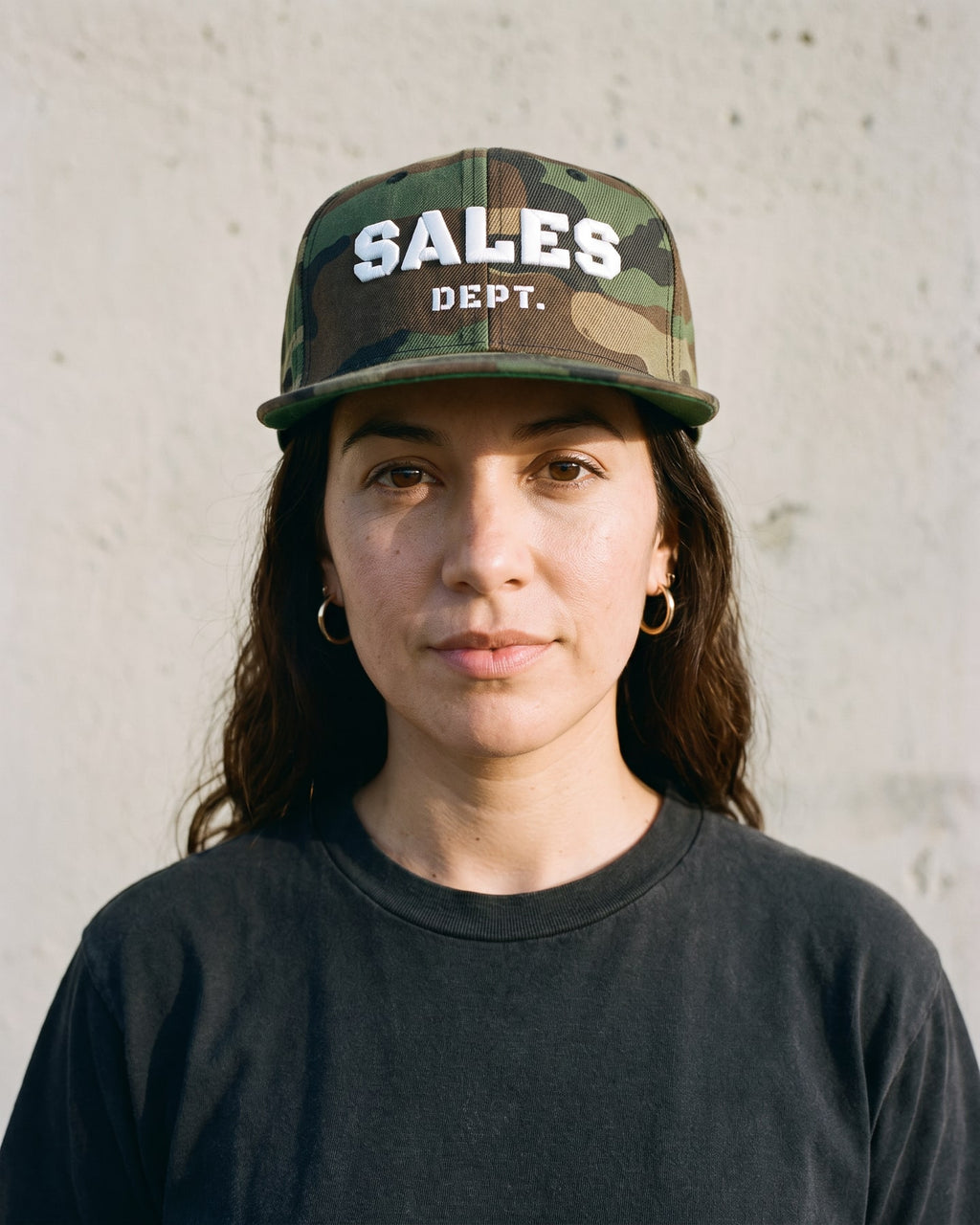 The Sales Dept. Snapback, worn