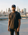 The ROAS Yacht Club Cord Cap, worn