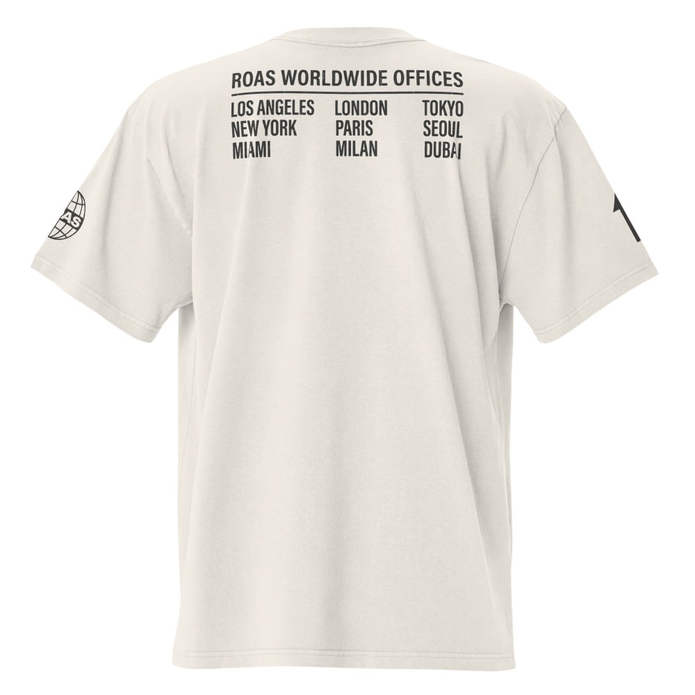 Worldwide Stamp Tee, back