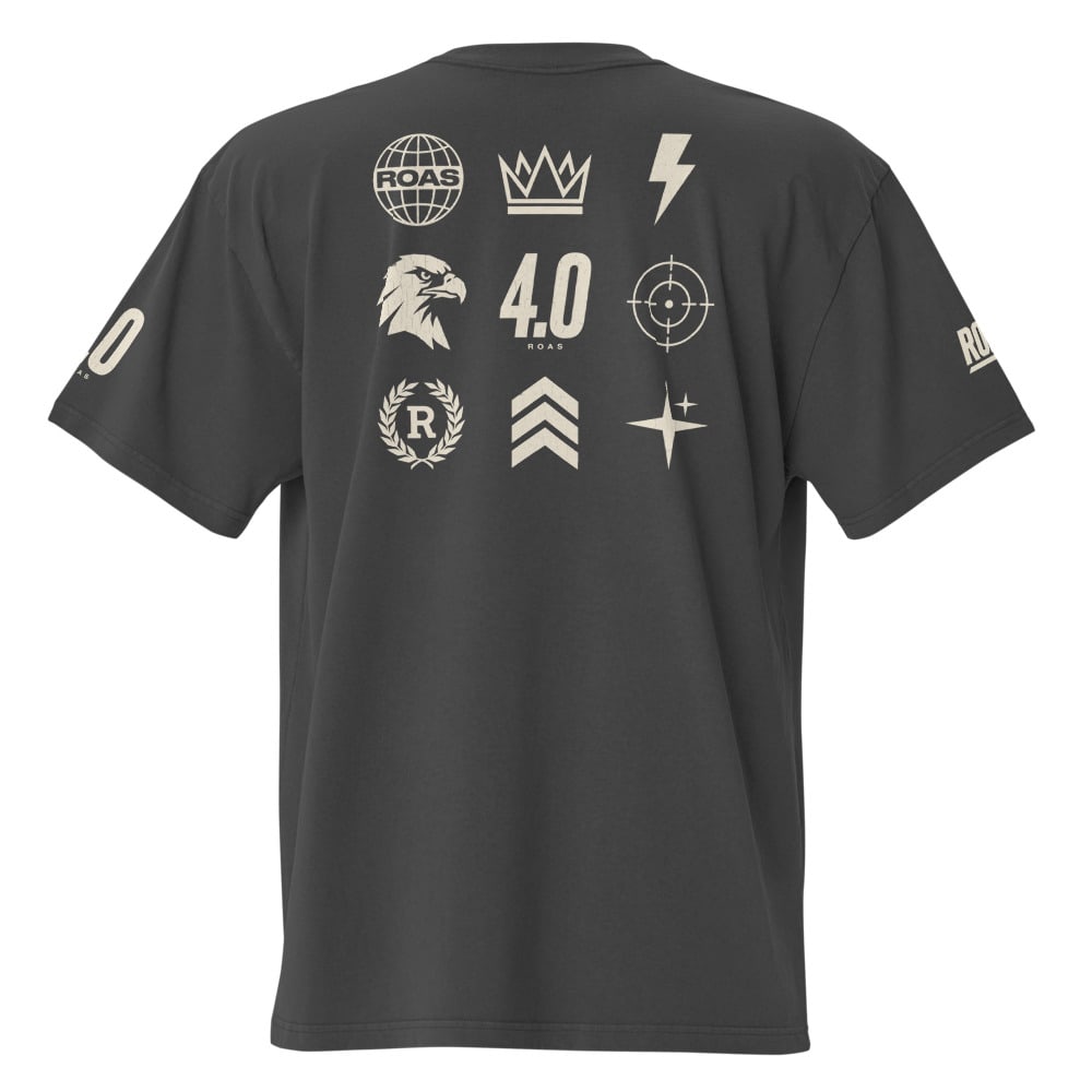 Symbol Grid Tee, back