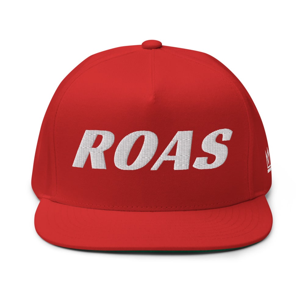 ROAS Crown A-Frame Snapback, front