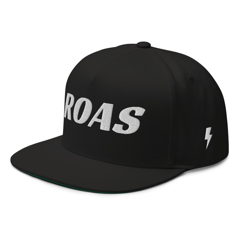 ROAS Bolt A-Frame Snapback, left side