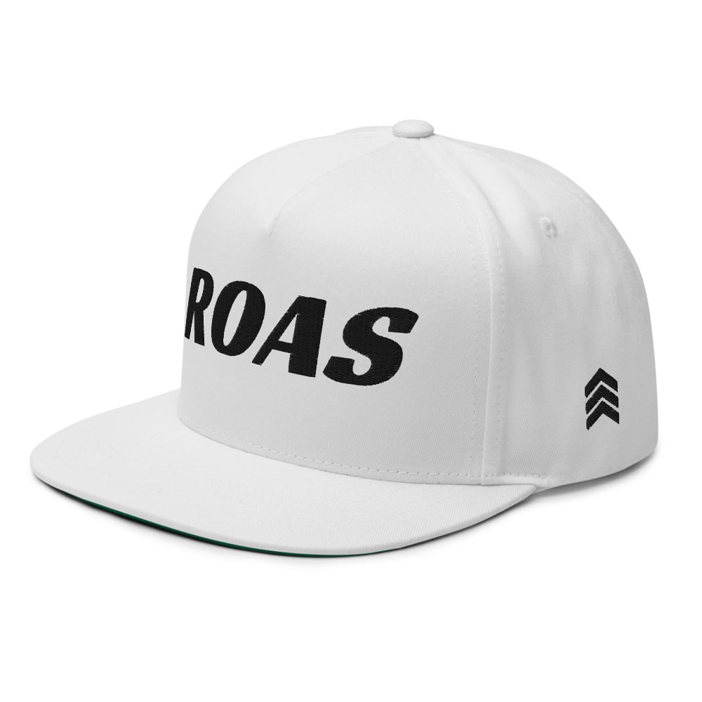 ROAS Chevron A-Frame Snapback, left side