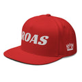 ROAS Crown A-Frame Snapback, left side