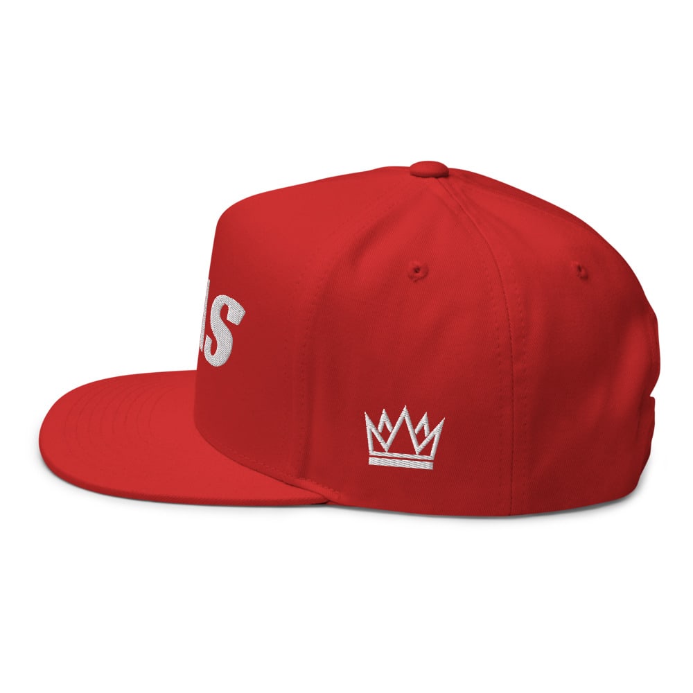 ROAS Crown A-Frame Snapback, left side