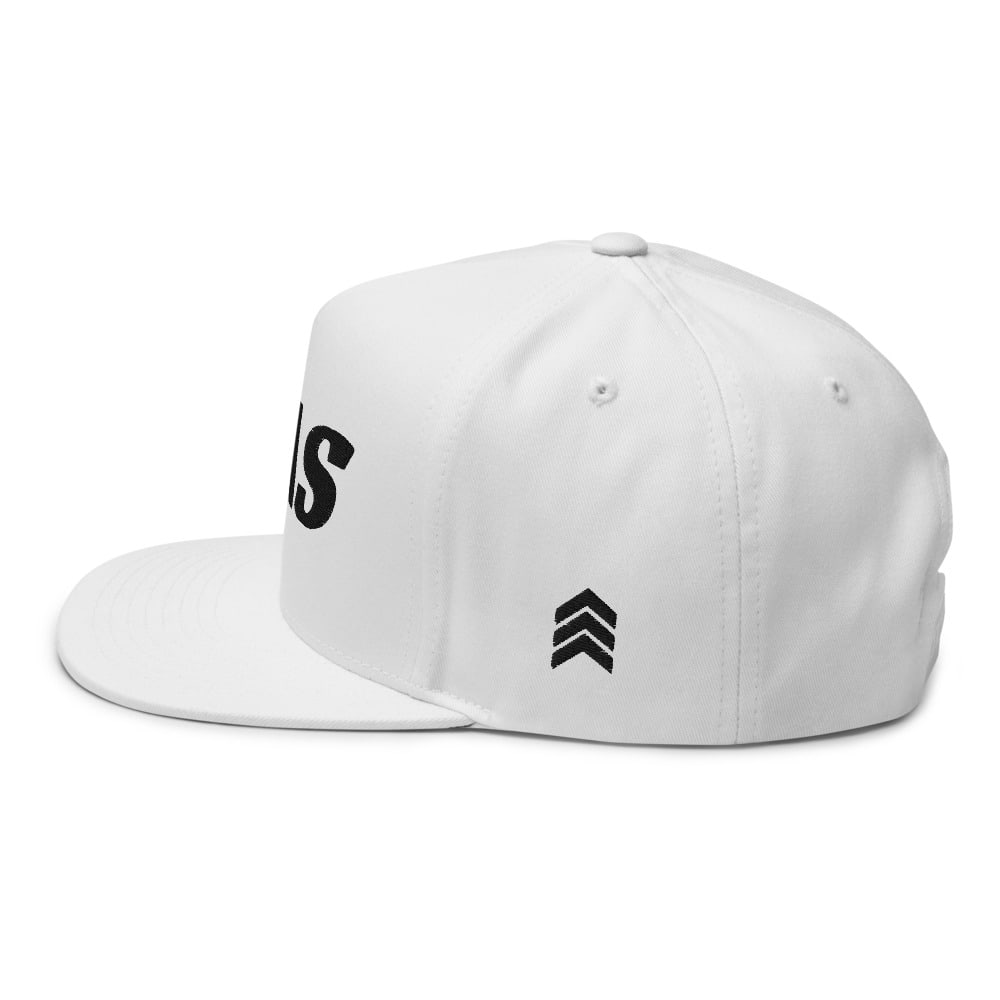 ROAS Chevron A-Frame Snapback, left side