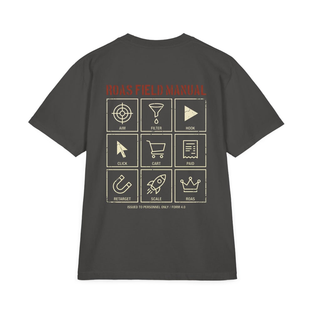 Field Manual Tee, back
