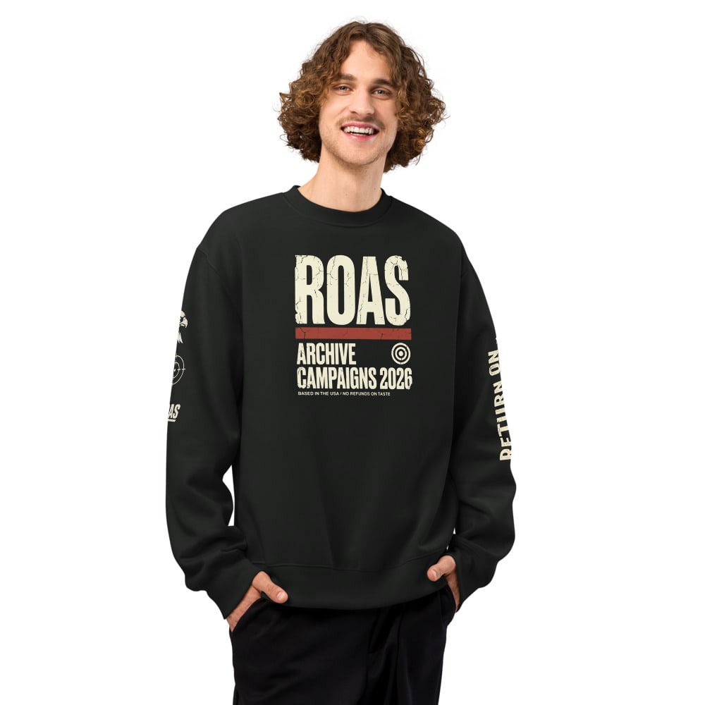 Archive Campaigns Crewneck, on body, front