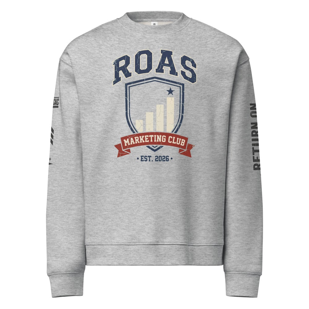 Marketing Club Crewneck, front