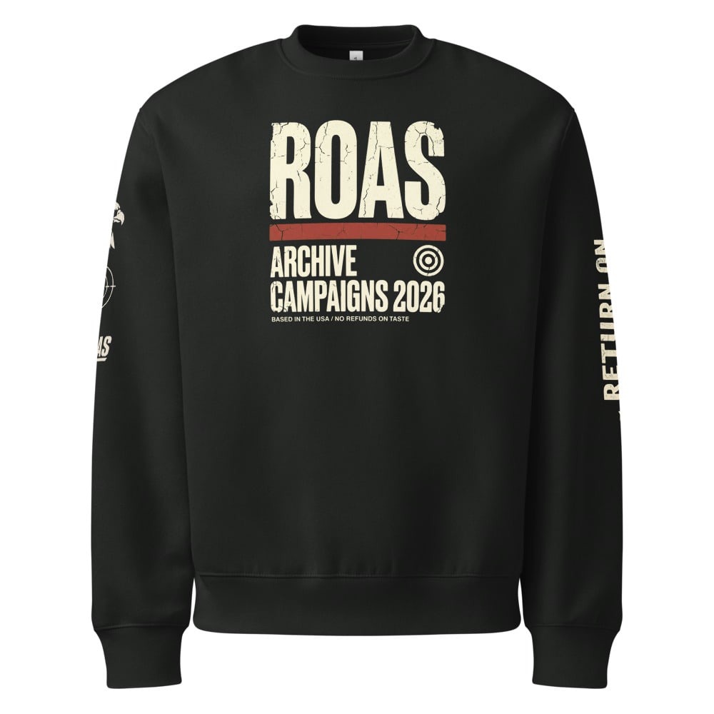 Archive Campaigns Crewneck, front