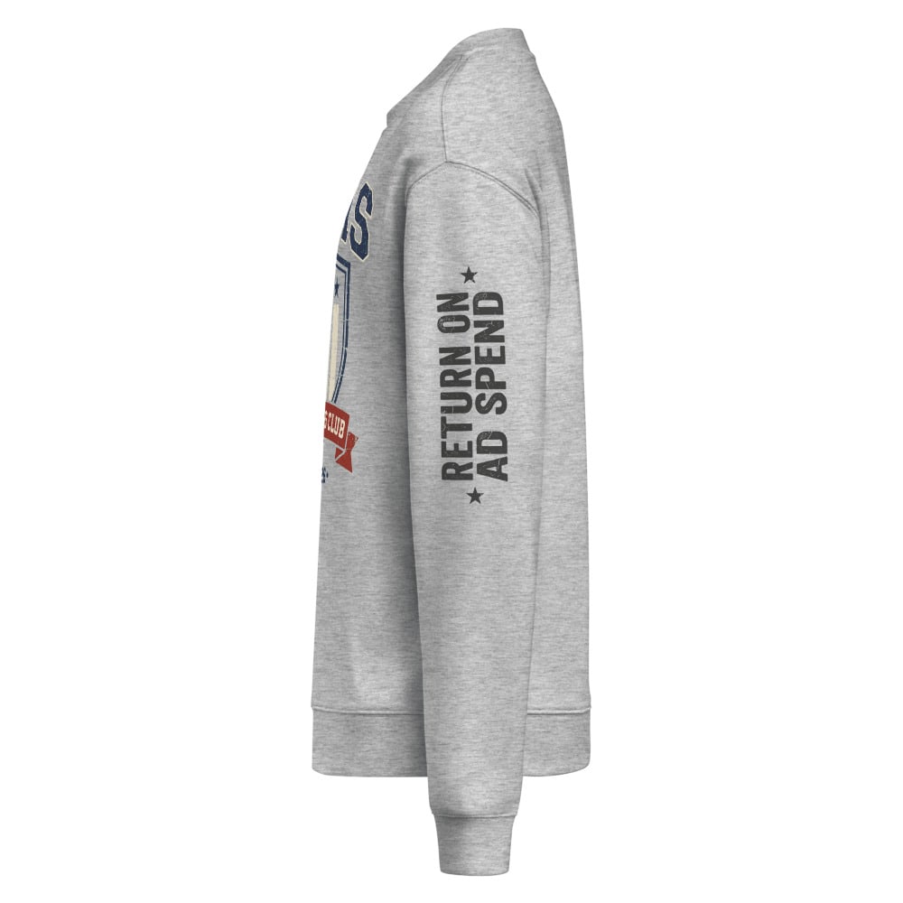 Marketing Club Crewneck, left side