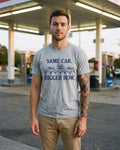 The Same Car Tee, worn