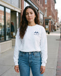The Tiny CAC Club Crewneck, worn